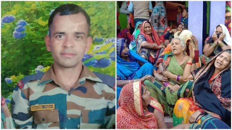 encounter in jammu kashmir: जम्मू कश्मीर में आतंकियों से हुई मुठभेड़ में रुद्रपुर के संतोष यादव हुए शहीद, परिजनों का रो-रो कर हुआ बुरा हाल