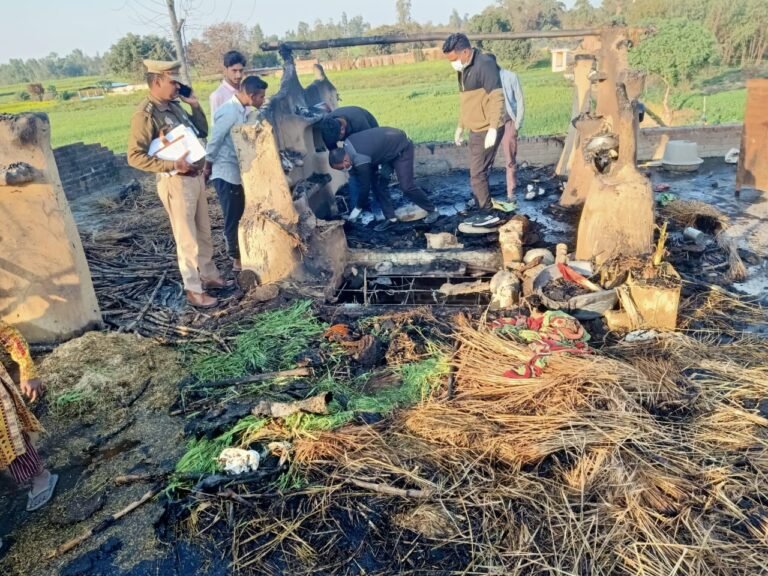झोपड़ी में आग लगने से चार बच्चियों की मौत, पीड़ित परिवारों को चार-चार लाख रुपये की अनुग्रह राशि देने की घोषणा