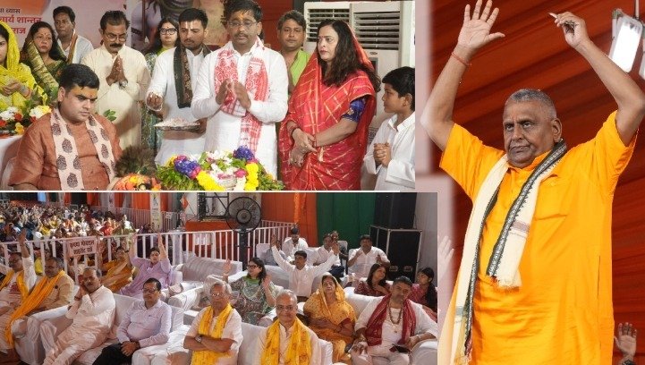 किसी भी जागरण में नृत्य नहीं भक्ति हो, कथा सुनने मात्र से कर्म में बदलाव आ जाता है : आचार्य शांतनु जी महाराज